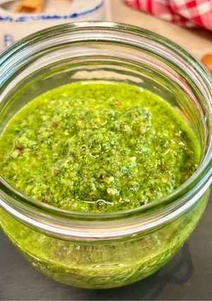 Une photo de Pesto d’épinards