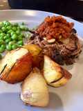 Amazing Slow Roasted Beef Brisket with a Sun Dried Tomato Tapenade