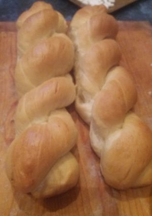 Dupla csavart bagett recept fotója
