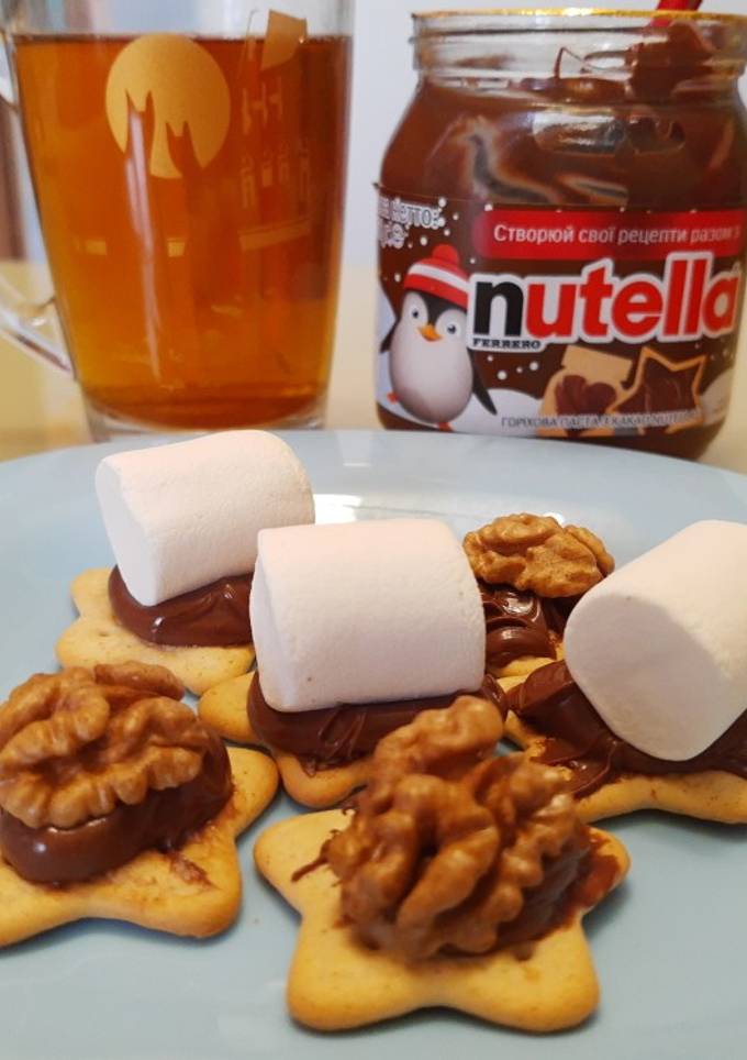 Десерт из печенья