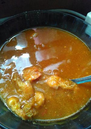 Foto resep Tumis udang kuah