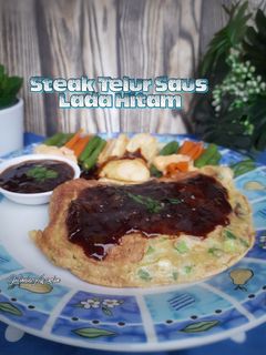 Foto resep Steak Telur Saus Lada Hitam