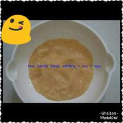 A picture of Pure Wortel tempe kentang +evo +keju.