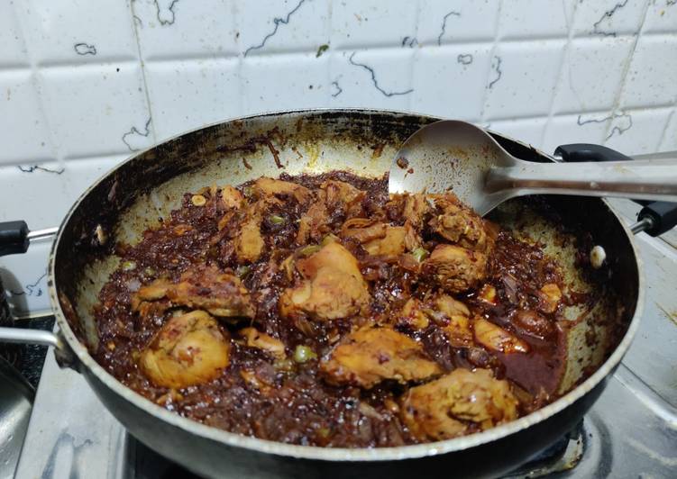 Steps to Prepare Speedy Easy Chilli Chicken