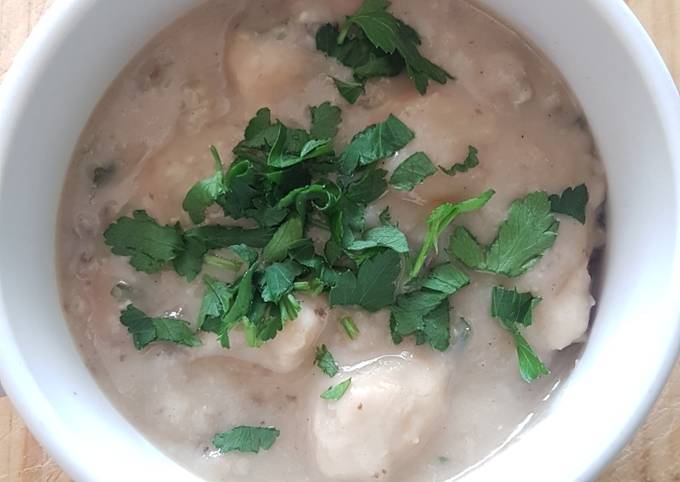 Resep Chicken in Creamy Mushrooms and White Wine Sauce yang Lezat