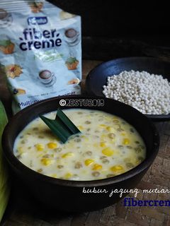 Foto resep Bubur Jagung Mutiara Fibercreme