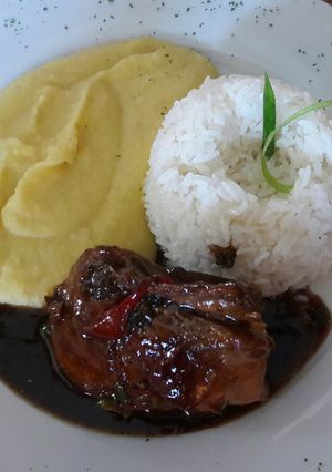 Una foto de Pollo al sillao