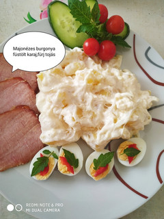 Majonézes krumplisaláta recept fotója
