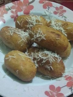 Foto resep Kentang goreng isi sosis