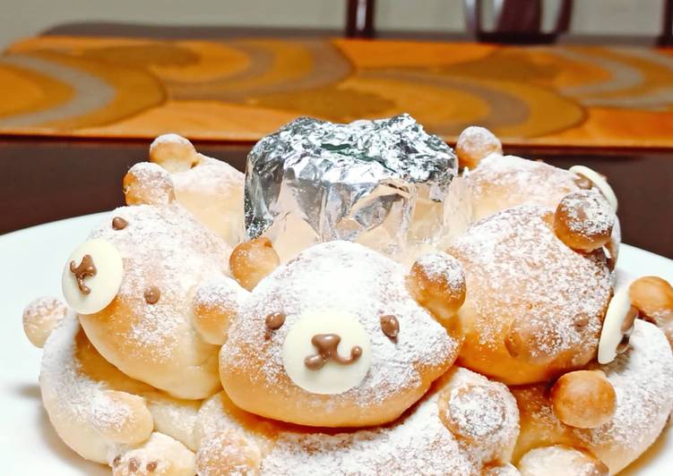 Recipe of Homemade Milk Bear Loaf