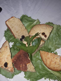 A picture of Coconut doughnut bread.