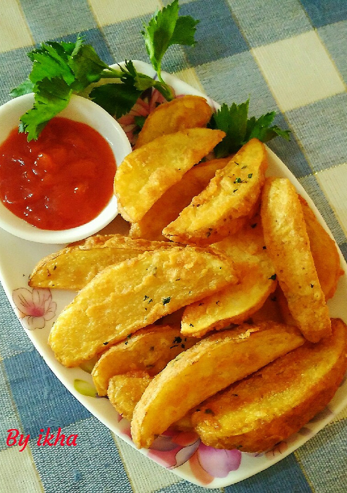 Foto resep Potato wedges