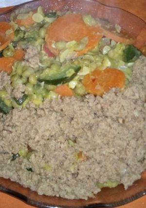 Una foto de Panaché de vegetales...🥕