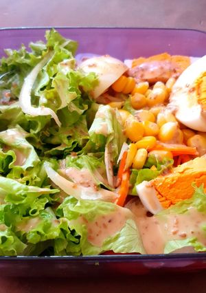Foto resep Salad sayur simple tp enak