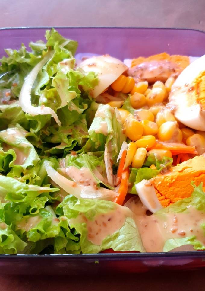 Foto resep Salad sayur simple tp enak