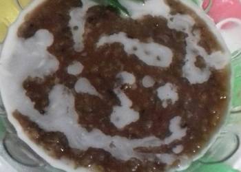 Resep Unik Bubur ketan hitam + kacang ijo Yummy Mantul