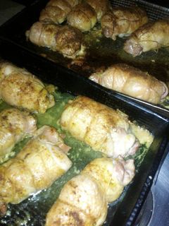 Una foto de Pollo relleno