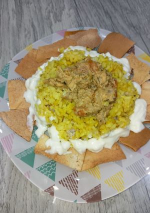 A picture of Shawarma Fatteh 😋.