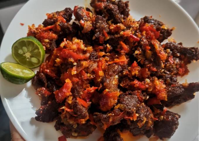 Dendeng Sapi Balado