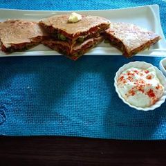 Double deckker paratha A picture of Double deckker paratha.