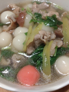 冬至鹹湯圓 的食譜成品照片
