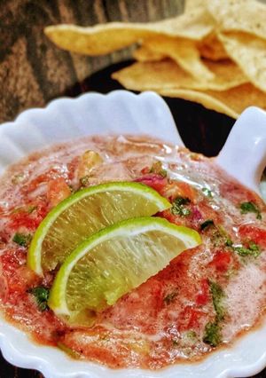 A picture of Fresh Tomato Salsa.
