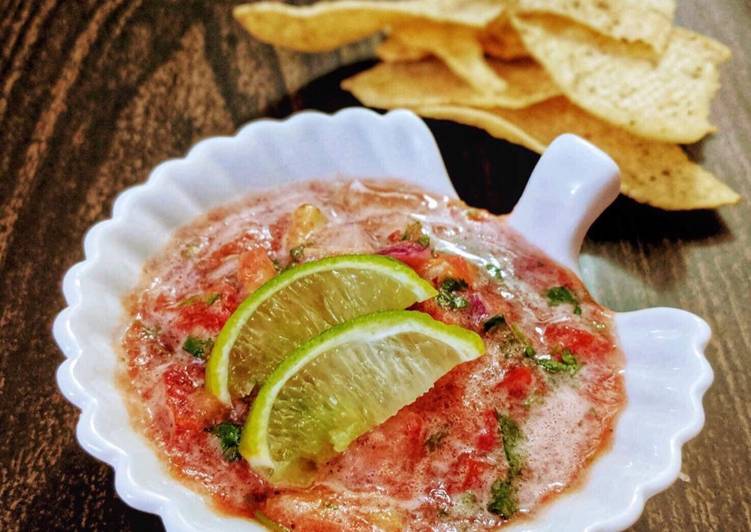 Recipe of Homemade Fresh Tomato Salsa