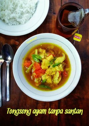 Foto resep Tongseng ayam tanpa santan