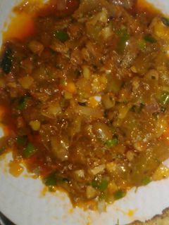 صورة لوصفة شكشوكة فول يمي بنيييينة 😋