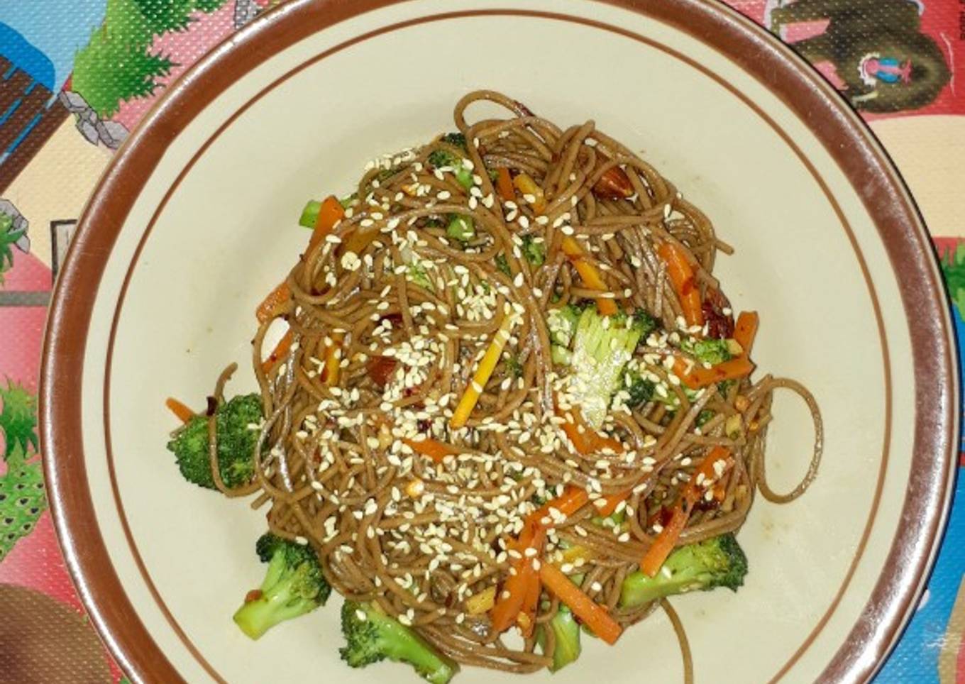 Spicy Fried Soba