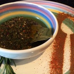 A picture of Argentinian Style Chimichurri Sauces (3. Special Chimichurri Sauce).