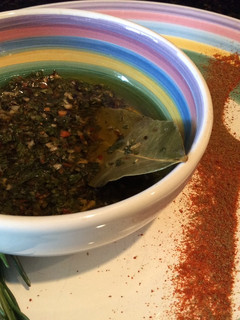 A picture of Argentinian Style Chimichurri Sauces (3. Special Chimichurri Sauce).