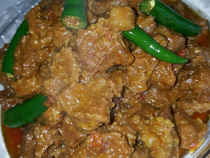 Ini dia! Bagaimana cara memasak Rendang Sapi Bumbu Jawa dijamin nagih banget