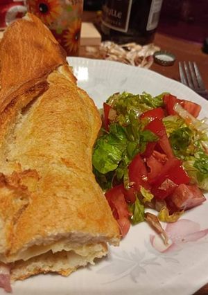 Une photo de Baguette garnie