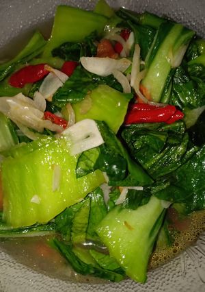 Foto resep Tumis pakcoy simple