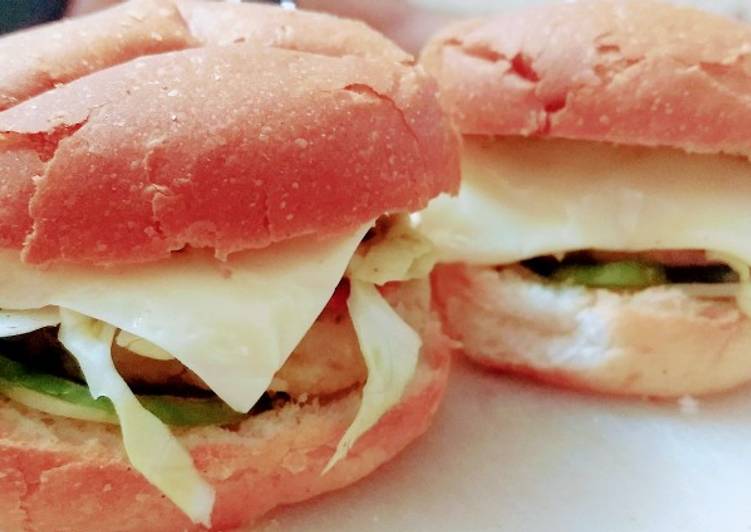 Easiest Way to Make Quick Jain Vegetable Burger 🍔