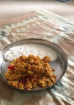 A picture of Veg Biryani.
