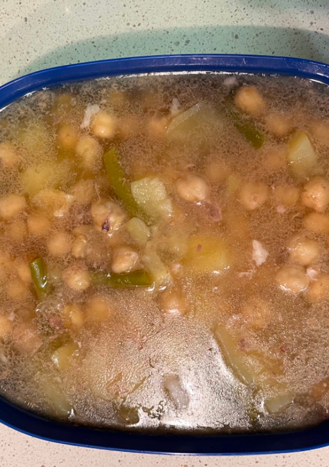 Una foto de Cocido andaluz con Ninja Foodi
