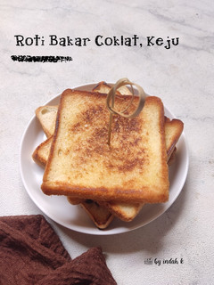Foto resep Roti Bakar Coklat, Keju