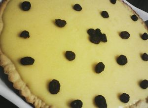 Una foto de Tarta de naranjas (orange pie) sin gluten