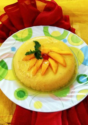 ম্যাংগো ডিলাইট পুডিং রেসিপির প্রধান ছবি