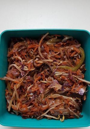 Una foto de Ensalada de verduras calientes