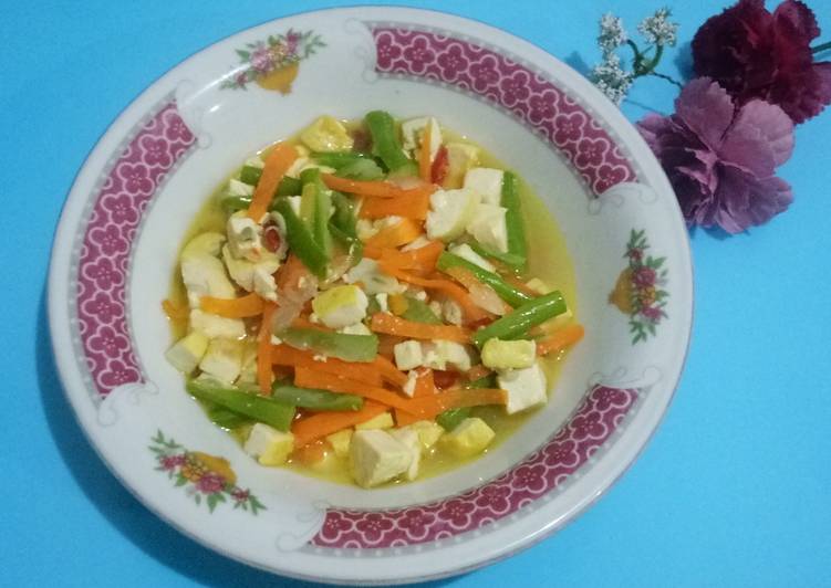Tumis tahu sayuran