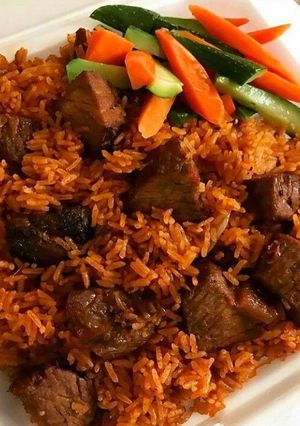 A picture of Simple Beef Pilau.