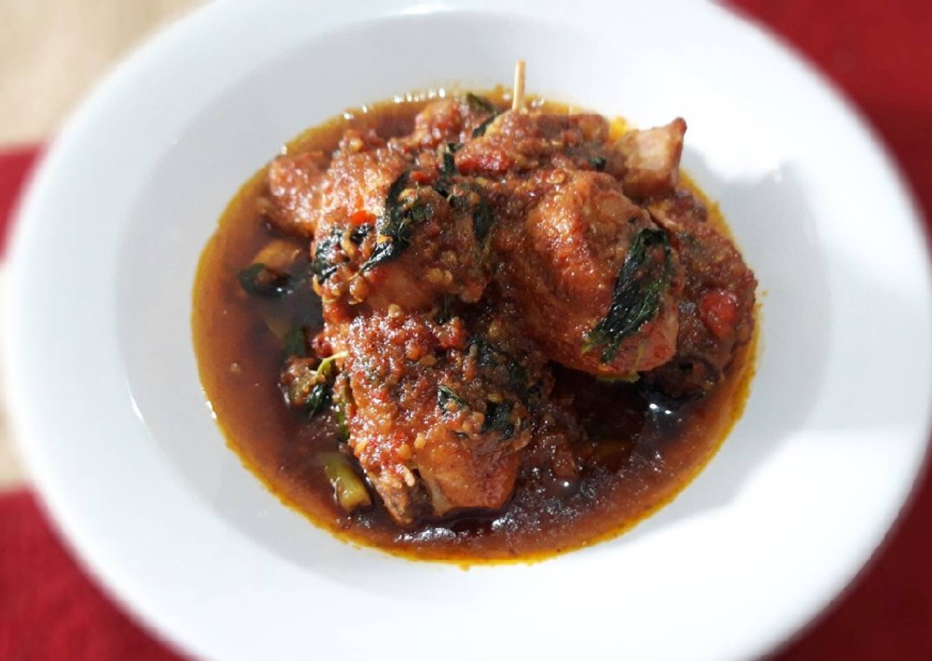 Ayam rica rica kemangi