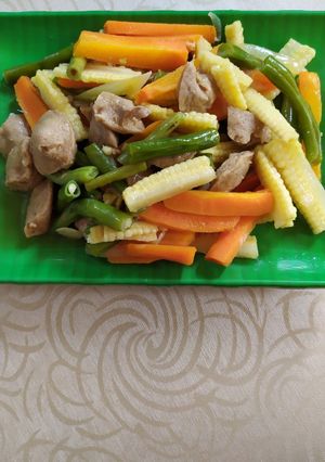 Foto resep Tumis jagung putren