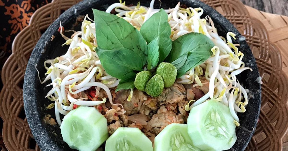 Resep Pecak Tauge Tempe Oleh Pratiwi Pramuharsih Cookpad