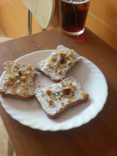 Una foto de Merienda sana - Tostaditas