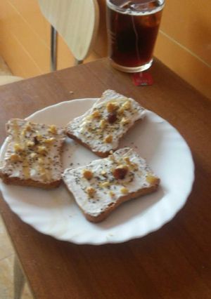 Una foto de Merienda sana - Tostaditas