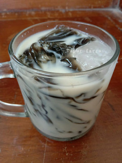 Foto resep Es cincau fiber creme
